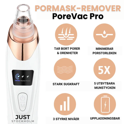 PoreVac Pro – Skonsam pormasksborttagare